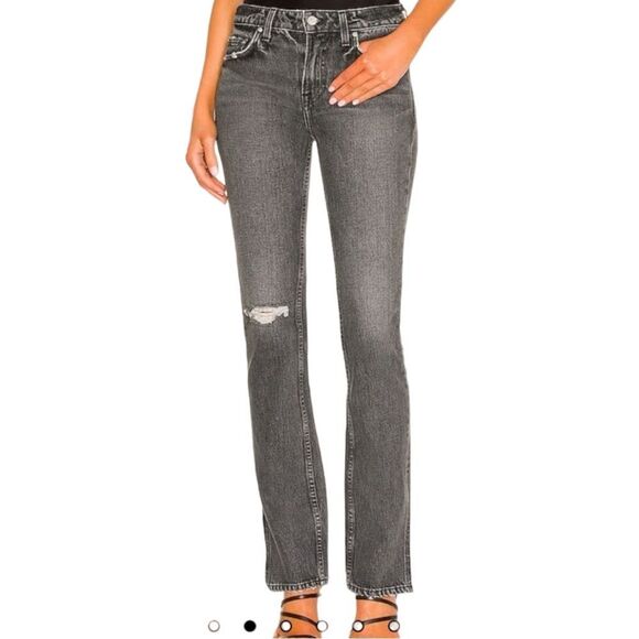 Hailey Low Rise Slim Boot in Empire State - Picture 1 of 9